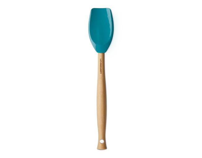 Colher Grande de Silicone Azul Caribe 29cm Le Creuset Craft