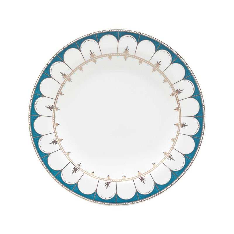 Conjunto com 6 Pratos de Sobremesa Porcelana Gateway 23cm Strauss